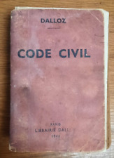 Code civil dalloz d'occasion  Aire-sur-la-Lys