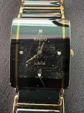Relógio de pulso feminino Rado Jubile nova bateria arranhada 23,8 mm funciona 160.0281.3N, usado comprar usado  Enviando para Brazil