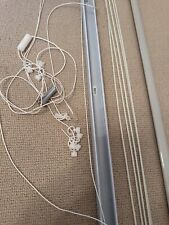 Roman Blind Rail & Cord DIY Blind Making Kit 93cm Wide White for sale  Shipping to South Africa