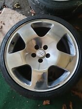 17” AUDI TT COMPS COMPETITION ALLOY WHEELS 5x100 vw polo golf polished Seat for sale  CAMBRIDGE