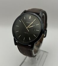 Usado, Reloj analógico para hombre Fossil Minimalist - FS5841 - correa de cuero desgastada - ver fotos segunda mano  Embacar hacia Argentina