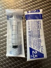 Syringes 2.5 luer for sale  Seaford