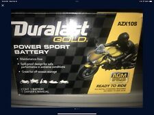 Bateria Duralast Gold AZX10S Motorcycle Powersports AGM 120 CCA, usado comprar usado  Enviando para Brazil