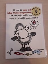 Sheepworld xmas card gebraucht kaufen  Neustadt am Rübenberge