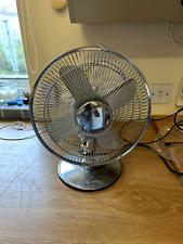 Homebase Chrome "10" ins 35w  Electric Desk Fan for sale  Shipping to South Africa