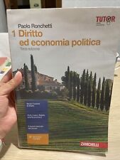 Diritto economia politica. usato  Novara