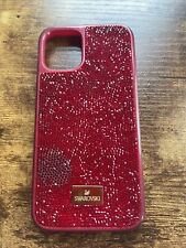 Swarovski red iphone for sale  LONDON