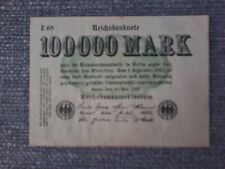 100000 mark 1923 gebraucht kaufen  Weil am Rhein