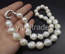 Collar de perlas Kasumi blanco natural 12-13 mm barroco surco  segunda mano  Embacar hacia Argentina