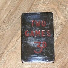 Win Line Trim Plate TWO GAMES 3d Fruit Machine One Arm Bandit Metal Plate for sale  HITCHIN