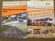 Kverneland Product Range 2012  Large 50 Page Sales  Brochure & Newsheet 2010 til salgs  Frakt til Norway