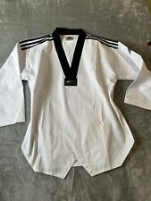 Usado, Camisa Adidas World Taekwondo Federation Dobok uniforme 170 cm tamanho 3 artes marciais comprar usado  Enviando para Brazil