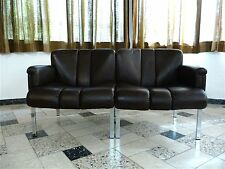 Vintage leather sofa gebraucht kaufen  Querum,-Dibbesdorf