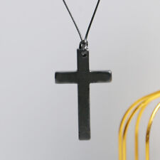 Pingente em forma de cruz shungite colar gravado cristão proteção EMF cura comprar usado  Enviando para Brazil