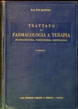 Trattato farmacologia terapia. usato  Italia