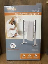 WARMRAILS Wonderbar Heated Towel Warmer & Drying Rack Model TL6-C Chrome Finish, used for sale  Shipping to South Africa