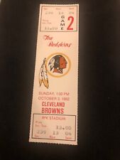 Redskins browns ticket for sale  Annandale