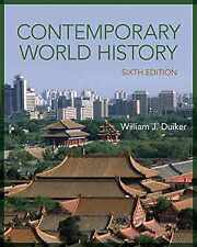 Historia mundial contemporánea - libro de bolsillo, de Duiker William J. - Aceptable n segunda mano  Embacar hacia Argentina