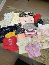 Girls Assorted Lot Teeshirts Sleepers 9-12 Months Carters/child Mine for sale  Shipping to South Africa