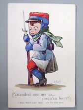 Postcard children ww1 for sale  SHEFFIELD