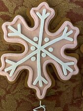 Large pink snowflakes for sale  Monroe