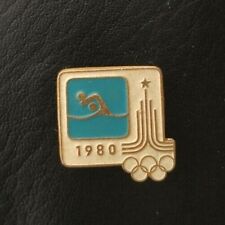 Usado, 1980 Polo aquático XXII Jogos Olímpicos emblema soviético esporte FINA USSR comprar usado  Enviando para Brazil