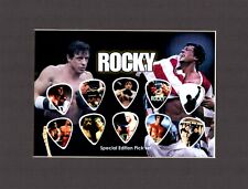 Rocky com passe-partout foto Conjunto De Palheta De Guitarra Edição Especial Sylvester Stallone, usado comprar usado  Enviando para Brazil