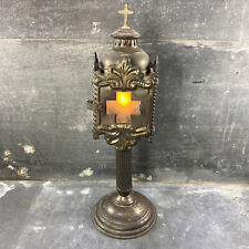 Lanterna Di Processione Chiesa IN Metallo E Vetro, 19esimo, usado comprar usado  Enviando para Brazil