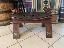 Camel saddle footstool for sale  CHICHESTER