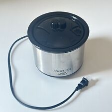 Fondue Crock-Pot Little Dipper mini panela lenta prata/preto comprar usado  Enviando para Brazil