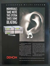 Denon system 1990 for sale  SLEAFORD