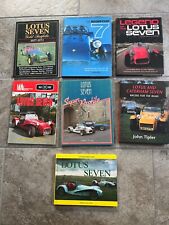 Lotus book collection...caterh for sale  DORKING