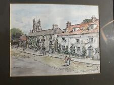 Original brennison watercolour for sale  SHEFFIELD