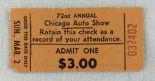 chicago auto show tickets for sale  Atlanta