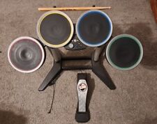 Usado, CONJUNTO DE BATERIA, pedal e varas Harmonix Xbox 360 Rock Band sem fio XBDMS2 comprar usado  Enviando para Brazil