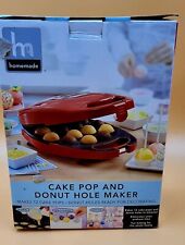 Cake Pop Donut Hole Maker por caseiro vermelho faz 12 comprar usado  Enviando para Brazil