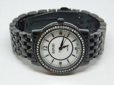 Relógio feminino August Steiner diamante tom escuro quartzo analógico tamanho. Bateria nova 6", usado comprar usado  Enviando para Brazil