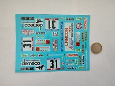 Decalcomanie decals turbo d'occasion  Lillers