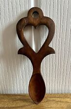 carved wooden spoon for sale  CARDIFF