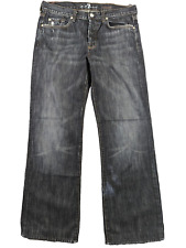 Jeans feminino 7 for all Mankind 32 cintura alta boot cut perna alargada lavagem escura comprar usado  Enviando para Brazil