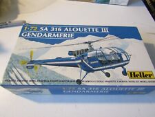 Usado, Kit Modelo de Heller Alouette Gendarmería 1/72 80286 Envío Gratuito segunda mano  Embacar hacia Argentina