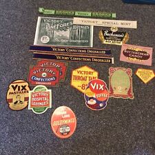 vintage bottle labels for sale  AYLESBURY