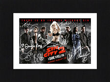 8X6 Mount SIN CITY 2 Cast Multi Signed PHOTO Gift Print Ready To Frame usato  Spedire a Italy