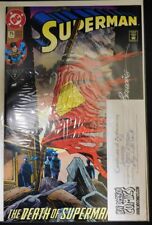 Superman comic signed for sale  Shipping to Ireland