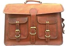 Large leather messenger for sale  USA