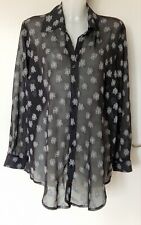 Ladies sheer blouse for sale  DUNMOW
