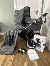 Bugaboo Fox 3 Grey Melange All Terrain Travel System Carrycot Pram Pushchair for sale  Shipping to South Africa