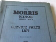 Morris minor service for sale  SUDBURY