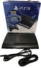 Consola Sony PS3 Playstation 3 Super Slim CECH-4301A 12 GB con caja original ¡FUNCIONA! segunda mano  Embacar hacia Mexico