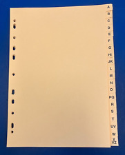 Rexel index dividers for sale  PULBOROUGH